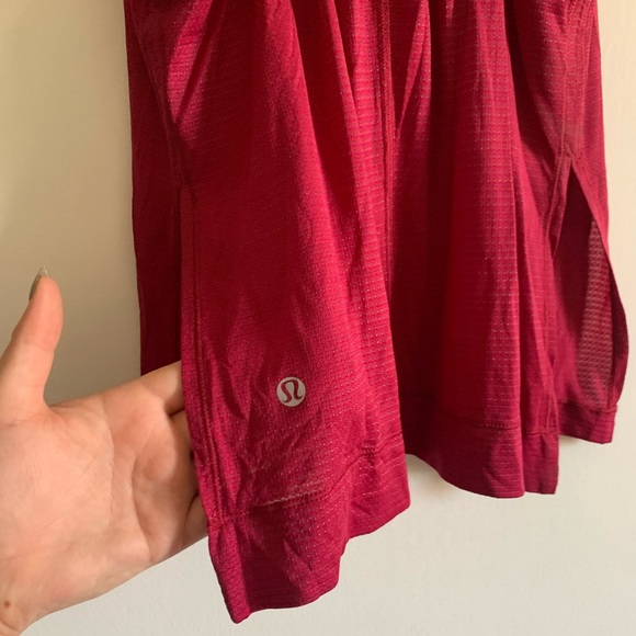 Lululemon Athletica Bumble Berry Stash It Running Tank size 6 EUC - Picture 15 of 16